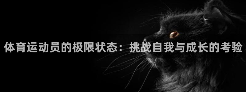 杏彩xc体育平台开号链接：体育运动员的极限状态：挑战自我与成长的考验