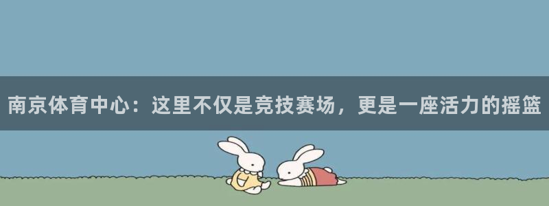 杏彩娱乐：南京体育中心：这里不仅是竞技赛场，更是一座活力的摇篮